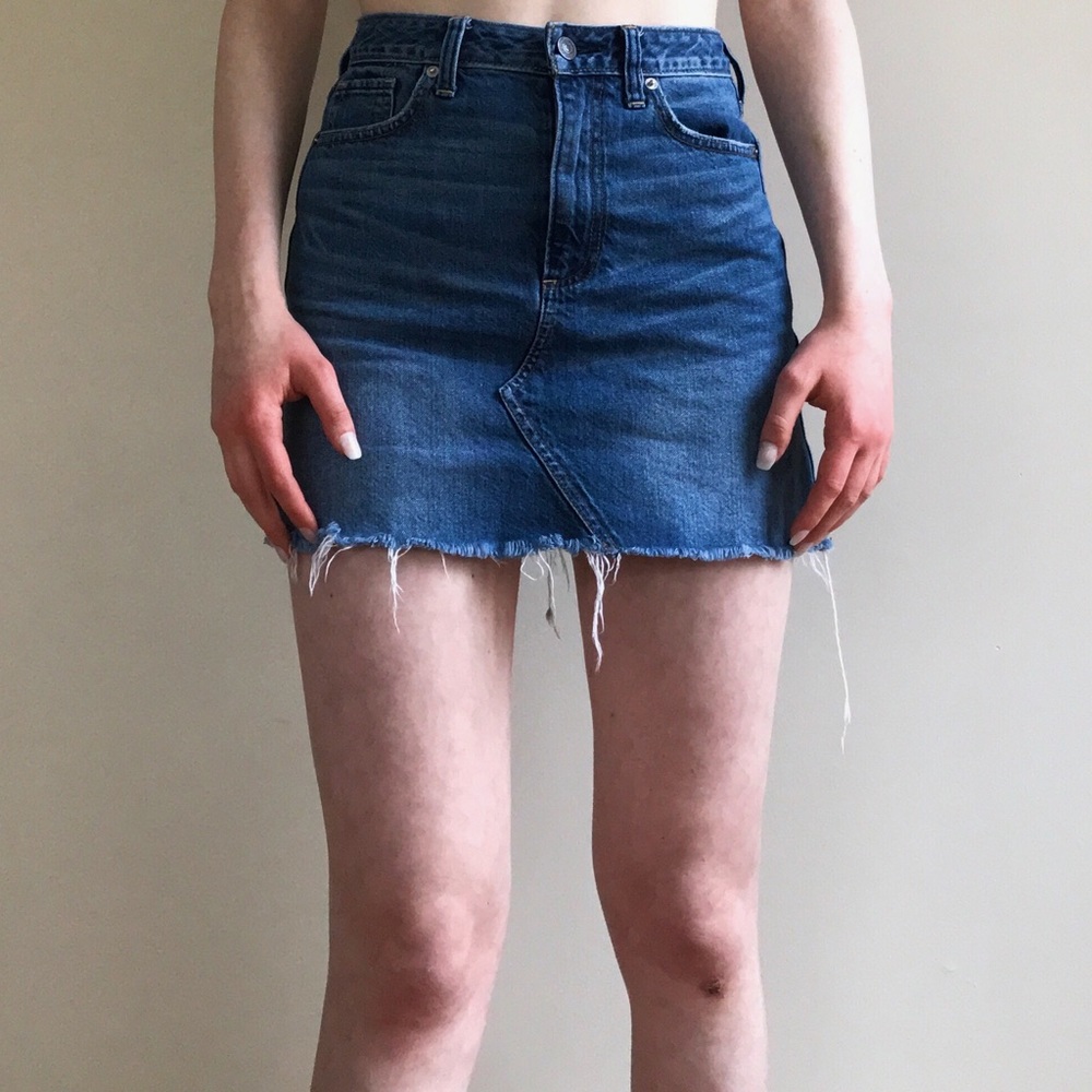 Abercrombie & Fitch Jean mini skirt